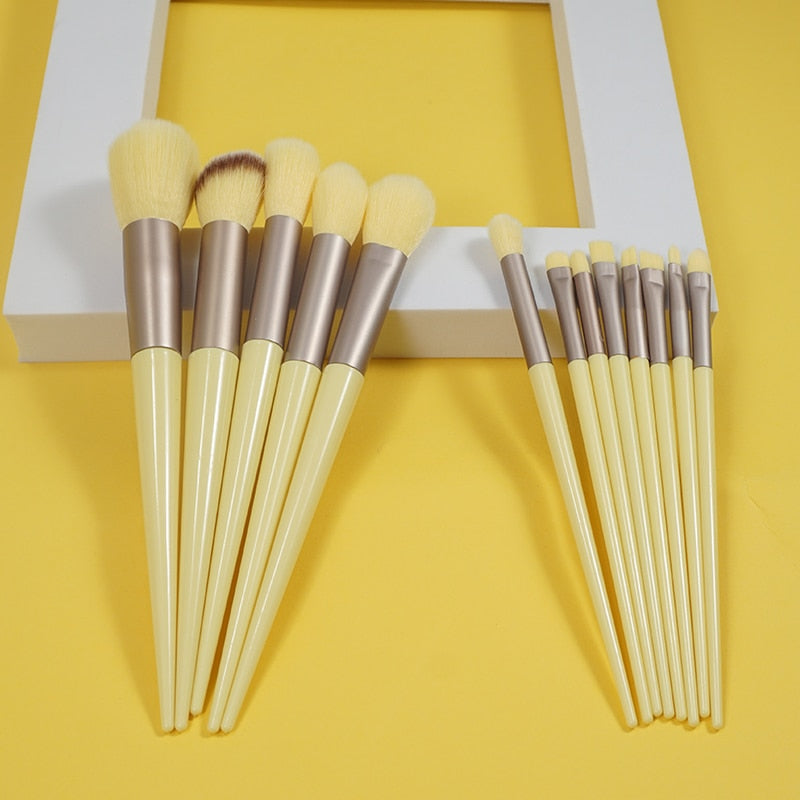 Velvet Makeup Brush Set